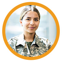 female-soldier headshot