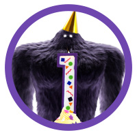 Monster 1 year anniversary