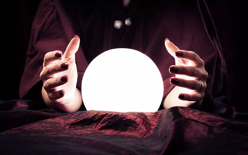 Almost Like Magic - a glowing circular bulb